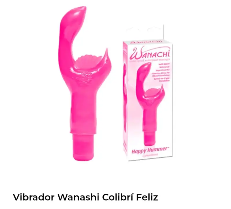 Vibrador Wanachi Colibrí Feliz