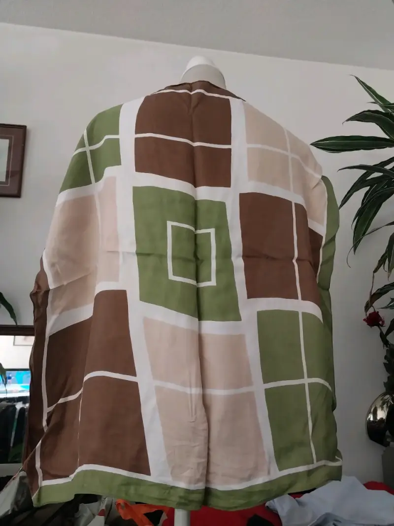 Pañuelo estampado geométrico - 1