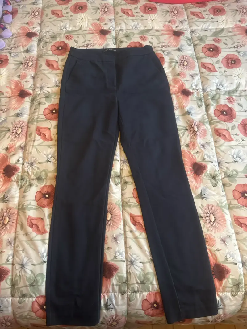 Pantalon azul zara de mujer - 1