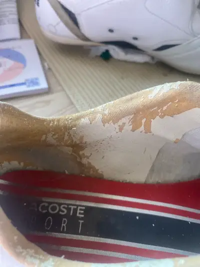 Zapatillas deportivas Lacoste blancas - miniatura 1