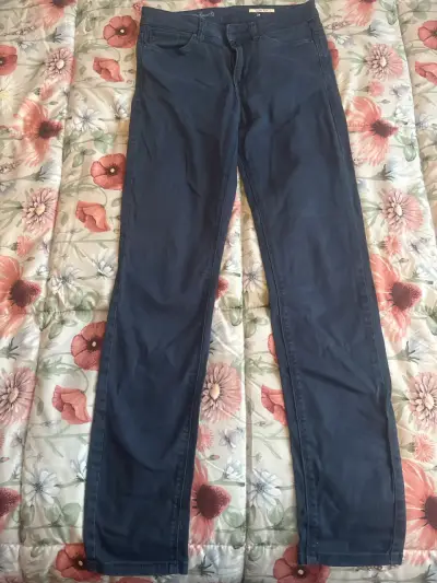 Jeans azul oscuro “my favorite” para mujer - miniatura 1