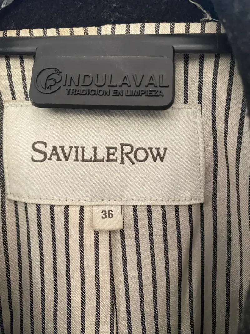 Chaqueta negra Saville Row - 3