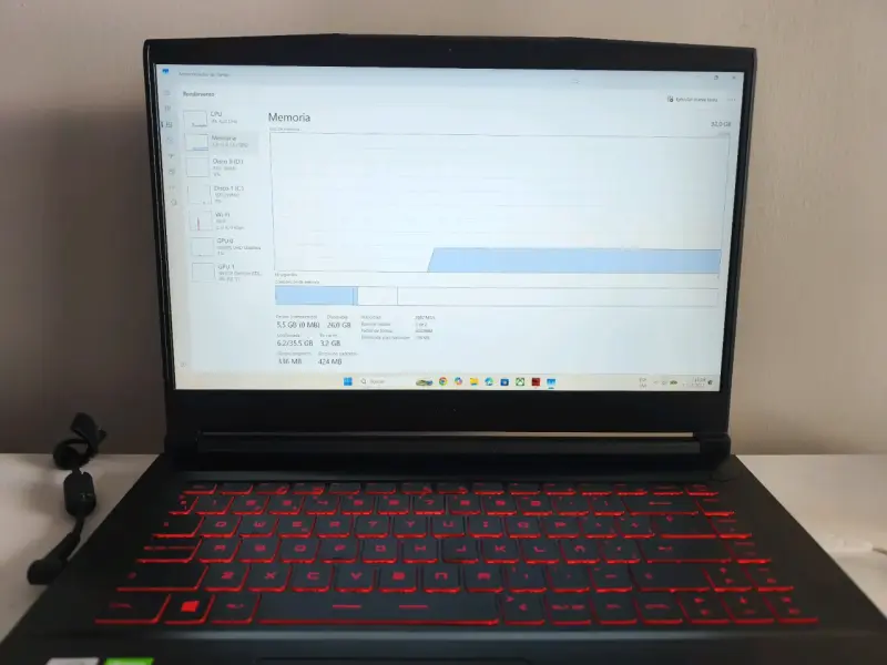 Notebook gamer MSI GF63 Thin 10scrs - 3