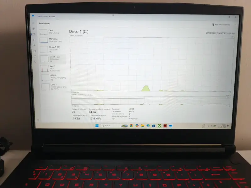 Notebook gamer MSI GF63 Thin 10scrs - 5