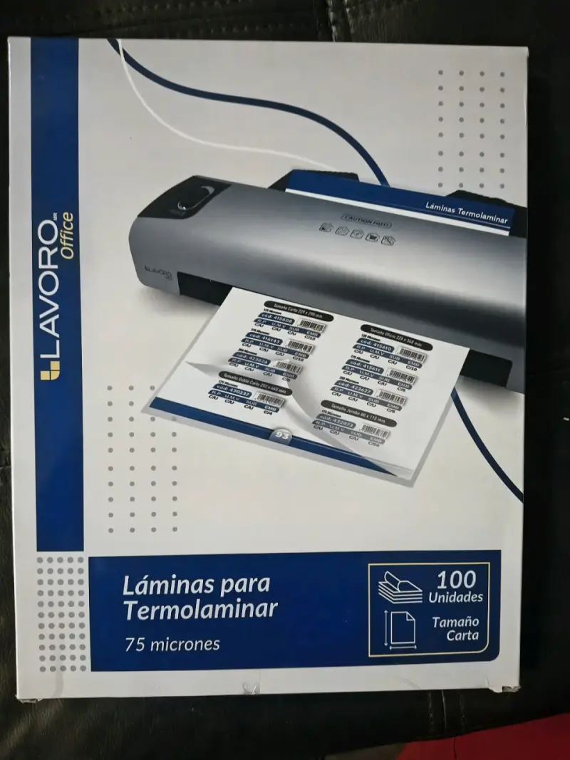 Láminas para termolaminar 75 micrones