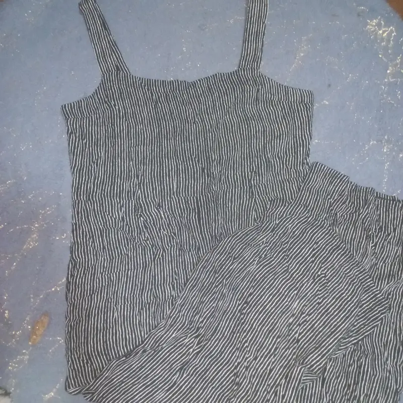 Conjunto de 1 pieza de tirantes a rayas