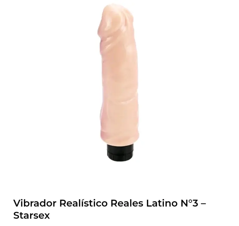 Vibrador realista Reales Latino