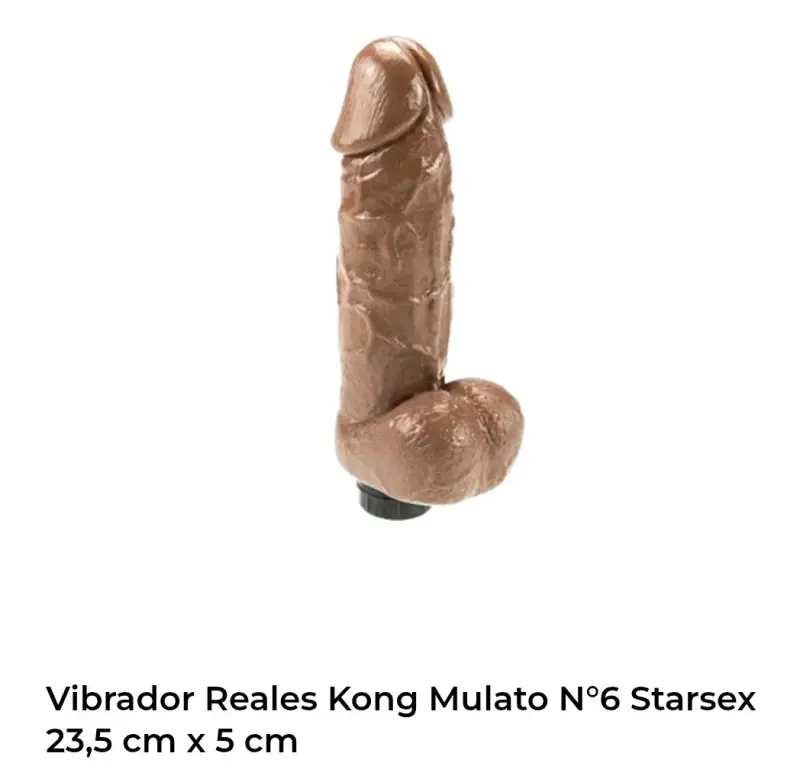 Vibrador Reales Kong Mulato