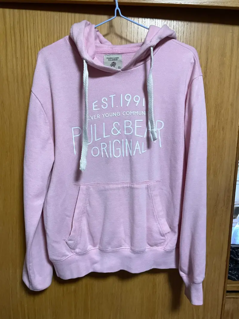 Polerón rosado Pull&Bear - 1