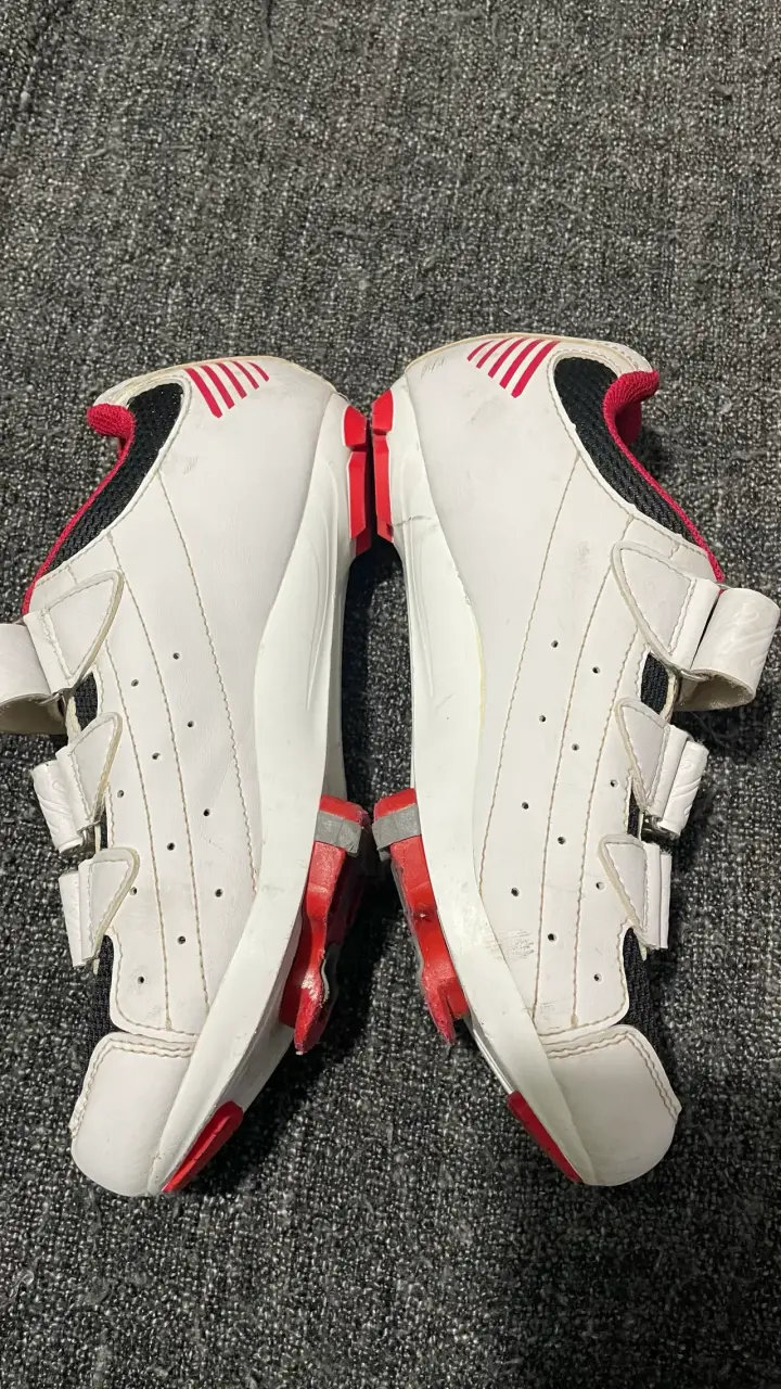Zapatillas ciclismo Exustar blancas - 3