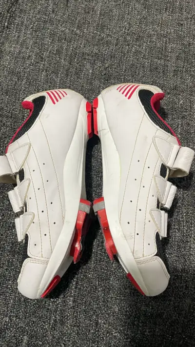 Zapatillas ciclismo Exustar blancas - miniatura 3