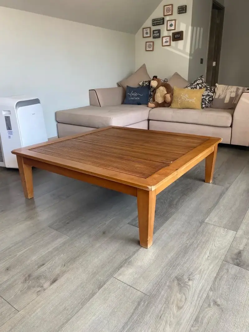 Mesa de centro de madera - 2