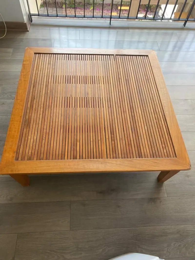 Mesa de centro de madera - 3