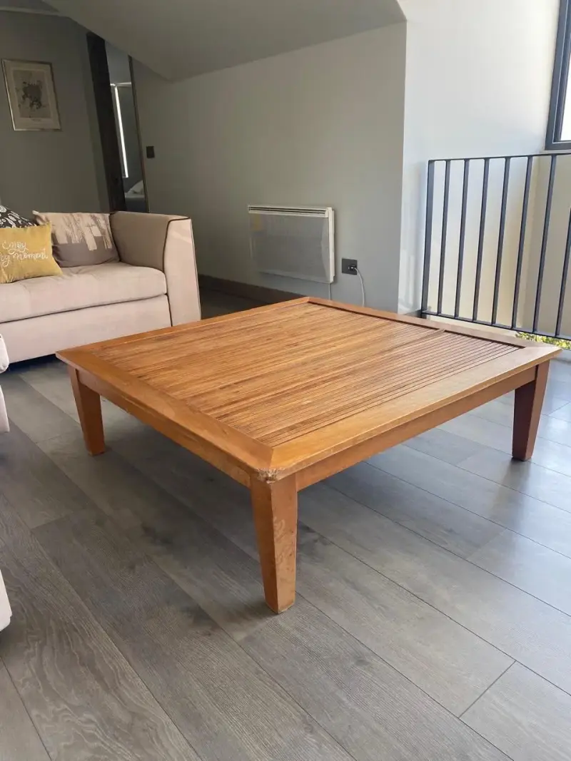 Mesa de centro de madera - 4