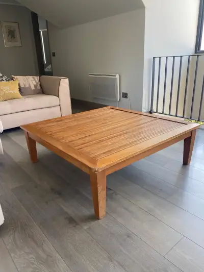 Mesa de centro de madera - miniatura 4