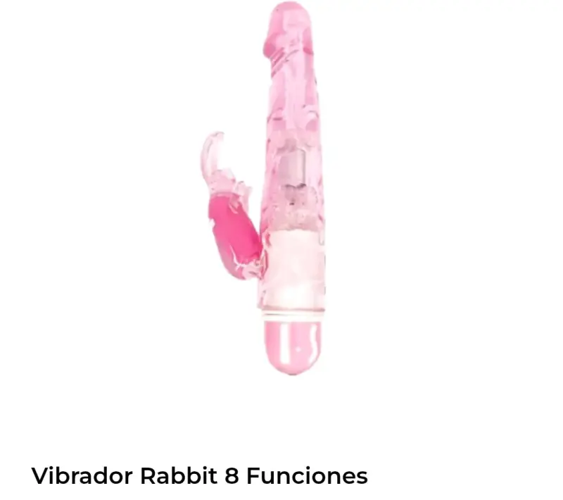 Vibrador Rabbit 8 funciones