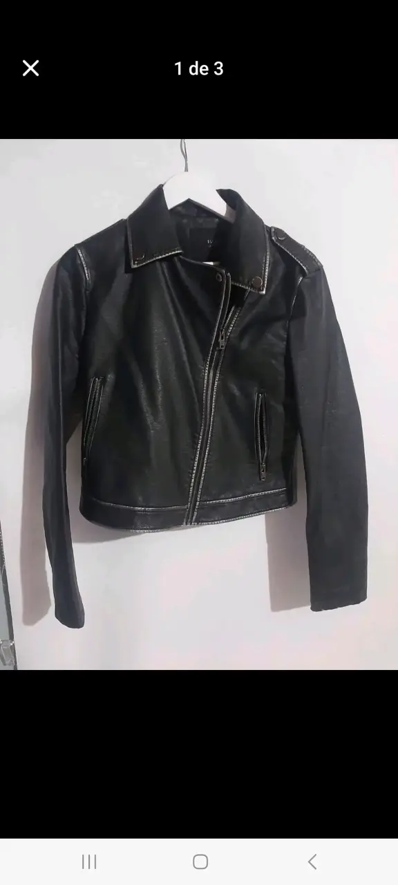 Chaqueta de cuero Ellus - 2