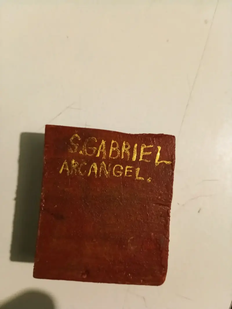 Ícono artesanal arcangel Gabriel - 2
