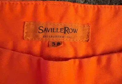 Pantalón  naranja Saville Row - miniatura 1