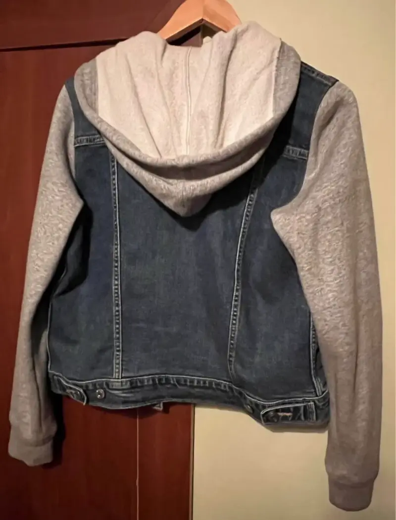 Chaqueta mezclilla Levis con capucha - 3
