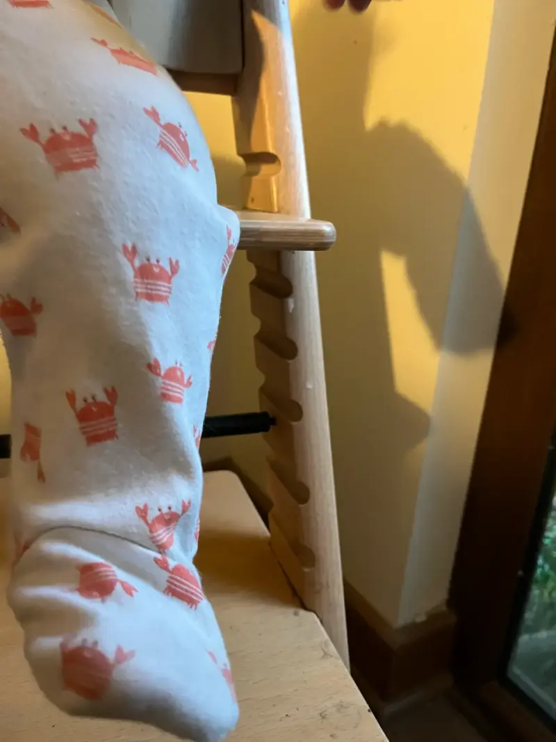 Silla de bebé de madera - 3
