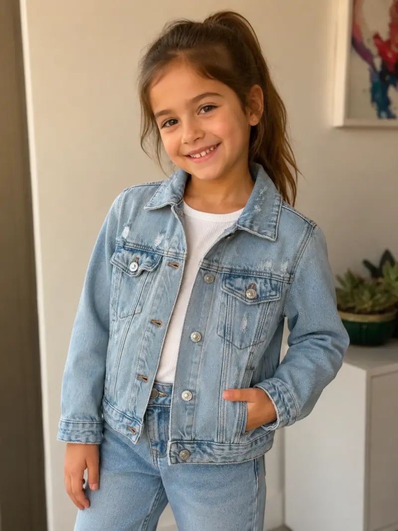 Chaqueta de mezclilla Zara Kids - 3