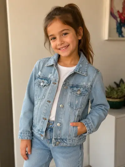 Chaqueta de mezclilla Zara Kids - miniatura 3