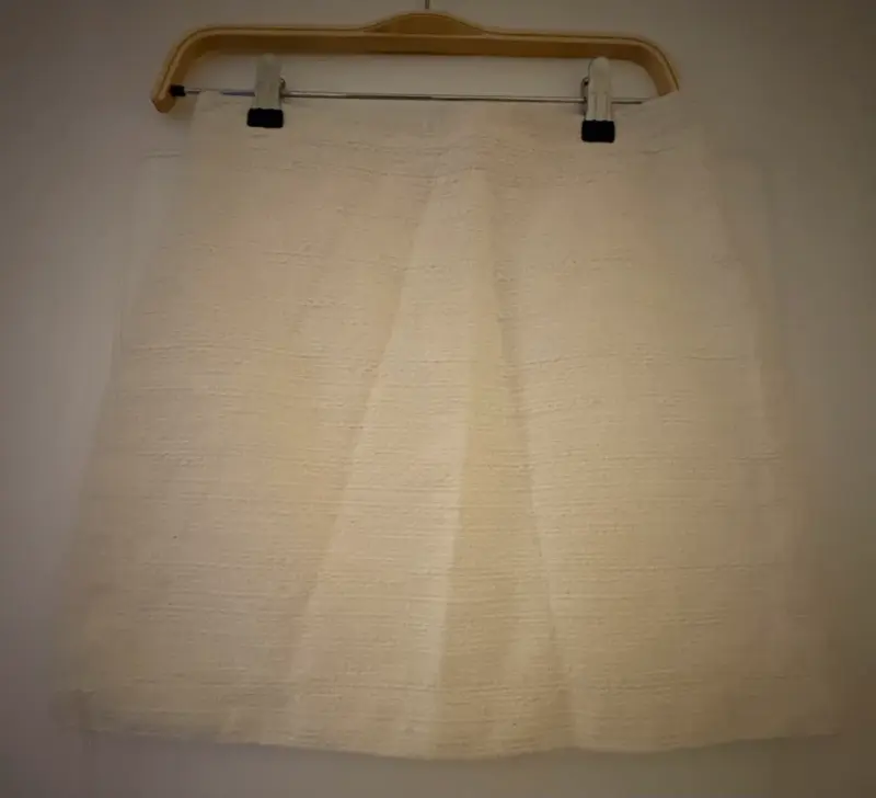 Falda beige de tela Zara - 1