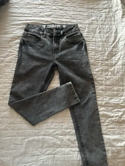 Jeans grises Federation talla 10 - miniatura 1