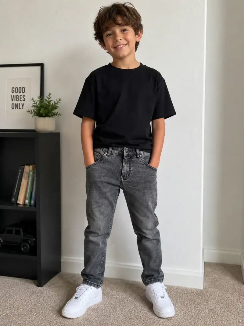 Jeans grises Federation talla 10 - 3