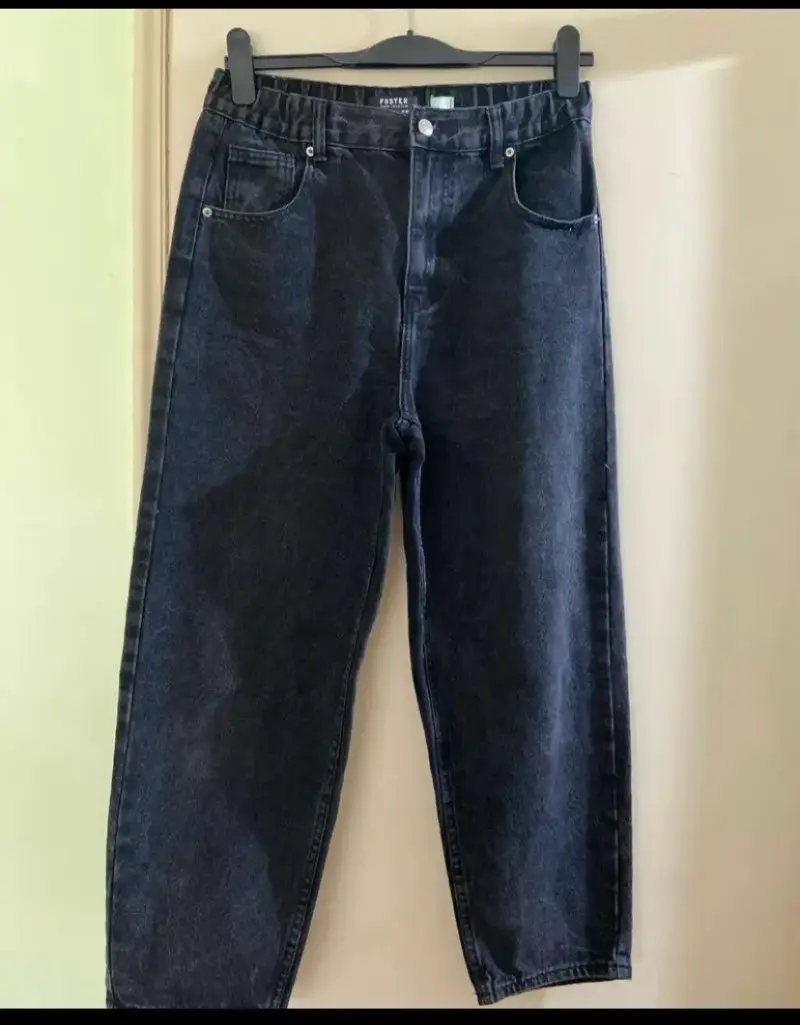 Jeans negros Foster - 1