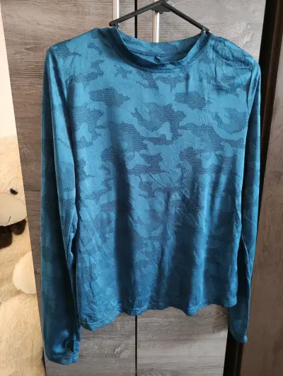 Polera SheIn azul manga larga - miniatura 1