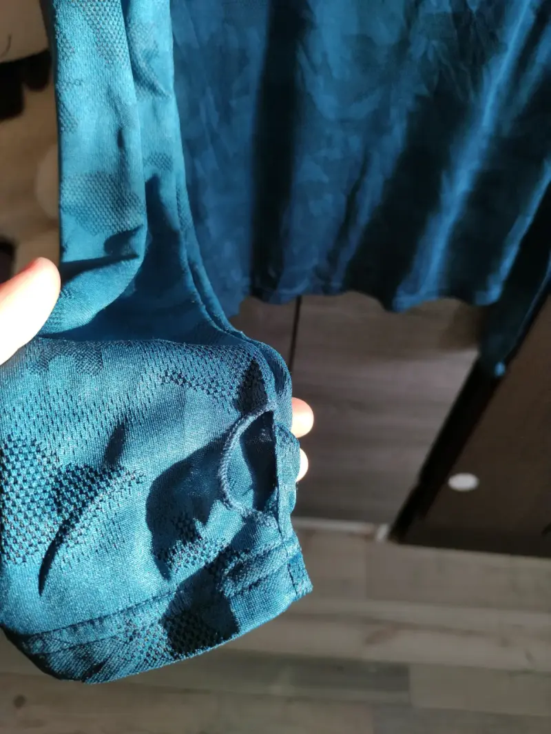Polera SheIn azul manga larga - 3