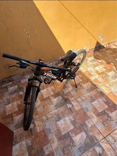 Bicicleta Totem Mtb Aro 20 Modelo 1100 Negro Xs - miniatura 4