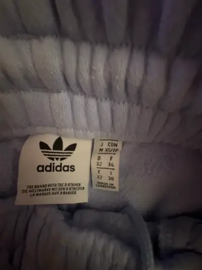 Pantalones deportivos celeste claro Adidas - miniatura 2
