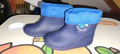 Botas de lluvia azules niño - miniatura 2