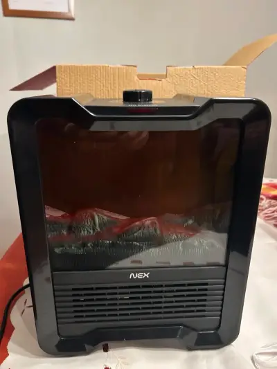 Estufa eléctrica efecto chimenea - miniatura 2