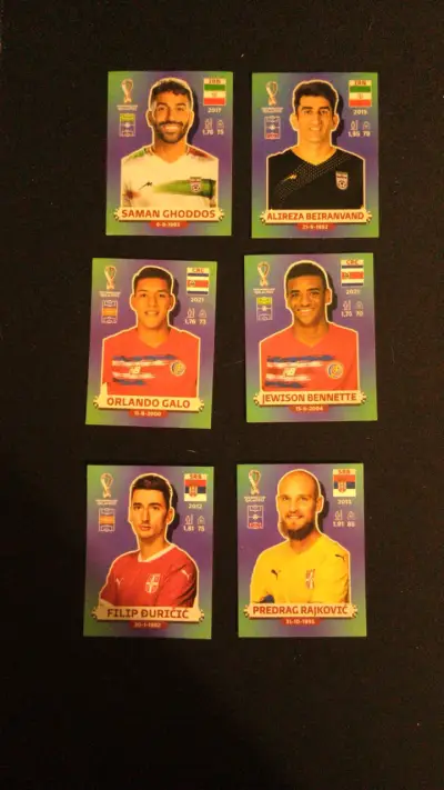 láminas de fútbol mundial 2022 - miniatura 2