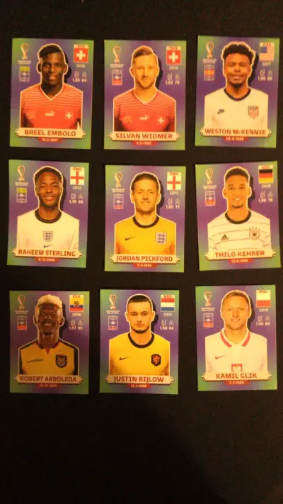 láminas de fútbol mundial 2022 - miniatura 4