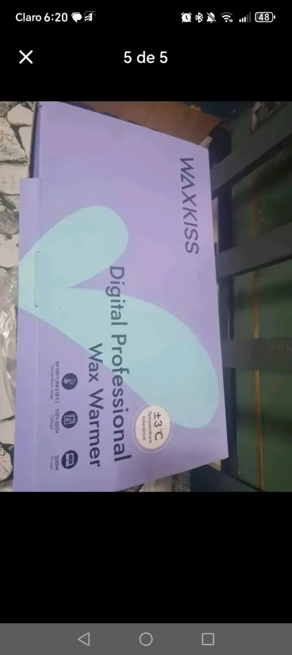Calentador de cera profesional Waxkiss - 1