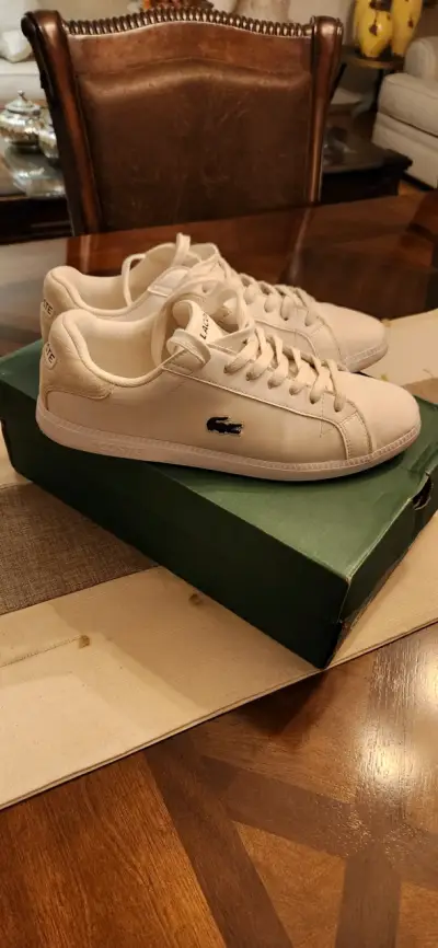 Zapatillas blancas Lacoste - miniatura 1