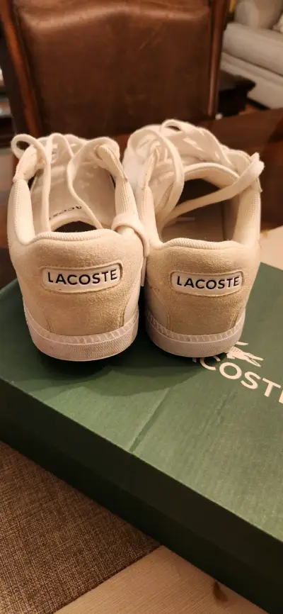 Zapatillas blancas Lacoste - miniatura 3