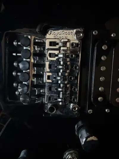 Guitarra Eléctrica ESP LTD MH-50 Black Floyd Rose - miniatura 5