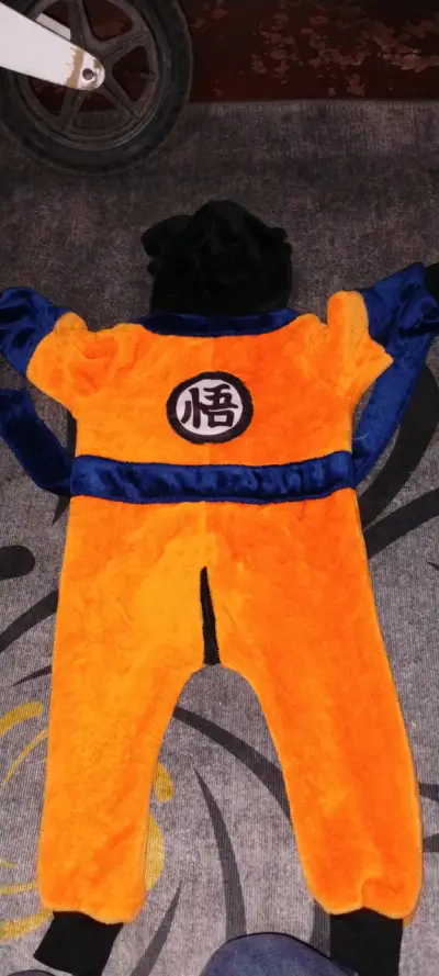 Disfraz infantil de Goku naranja - miniatura 2