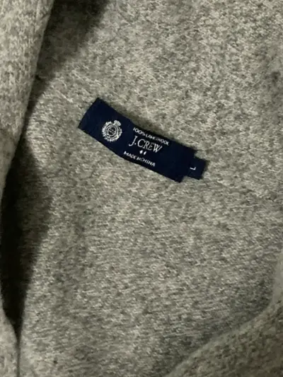 Cardigan gris de botones - miniatura 2
