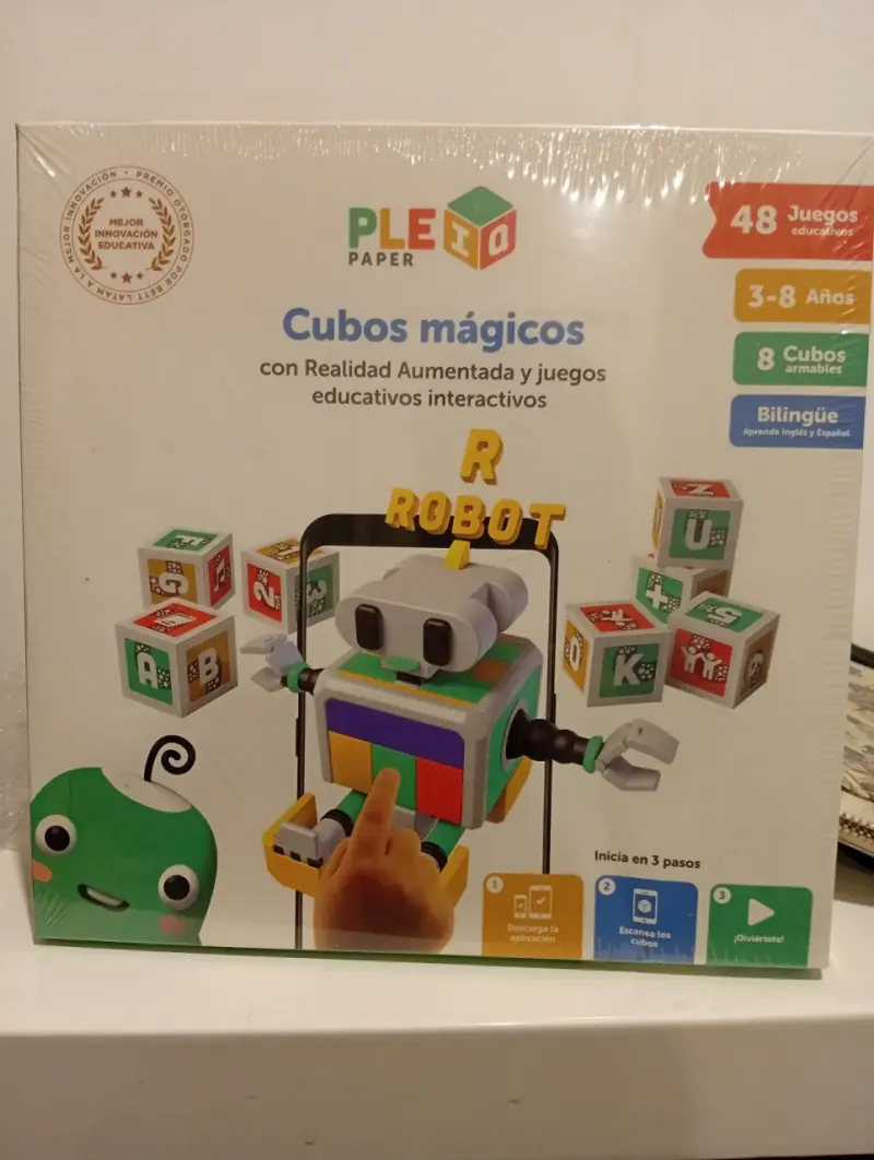 Cubos mágicos bilingües para niños - 1