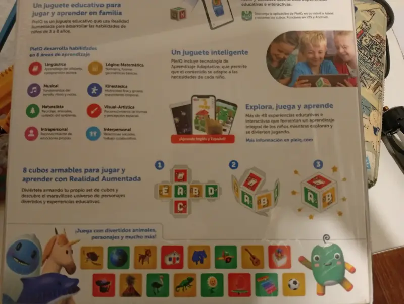 Cubos mágicos bilingües para niños - 2