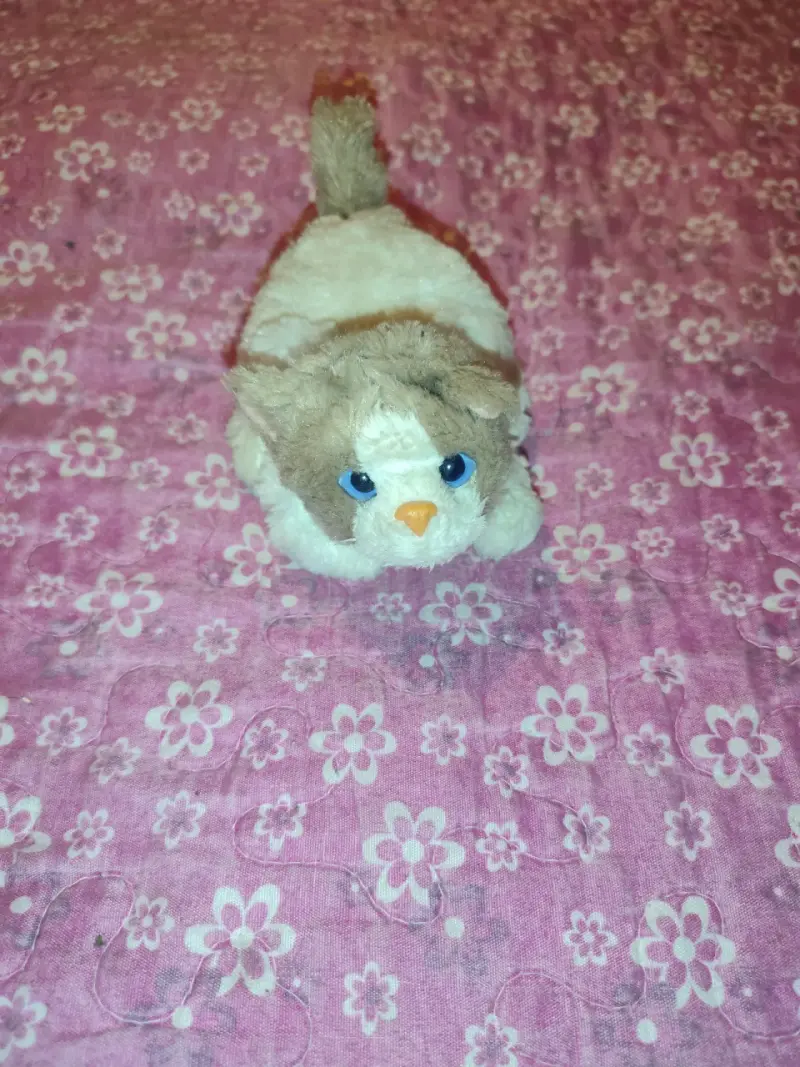 Peluche de gatito pequeño fur real friend - 1
