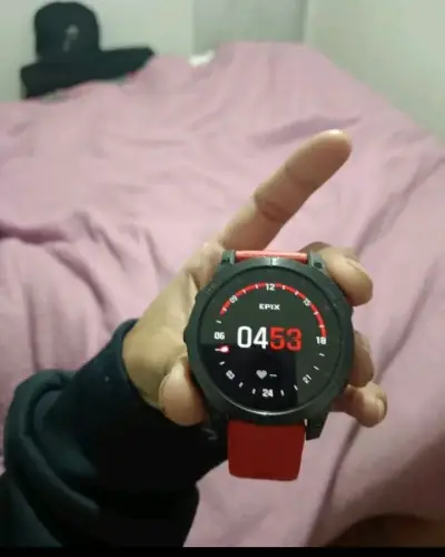 Reloj inteligente Epix rojo - miniatura 1