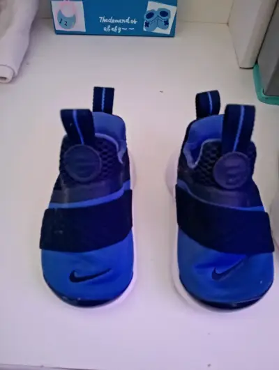Zapatillas deportivas azules para bebé Nike - miniatura 1